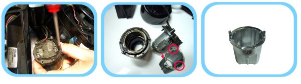 Bmw electric mirror motor