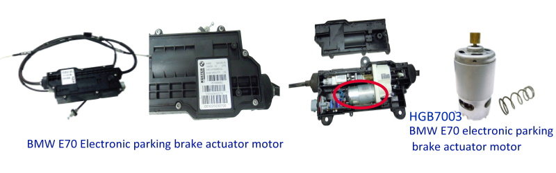 Bmw e65 parking brake failure #1