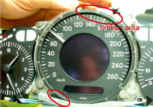 REPAIR SERVICE for MERCEDES BENZ W211 W209 W219 INSTRUMENT SPEEDOMETER –  German Audio Tech