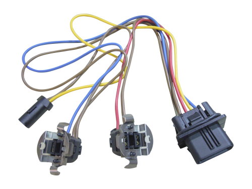 Headlight wiring harness discount