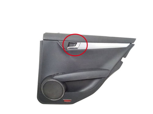 W204 C Class Rear Right Door Interior Trim Cover Panel-01